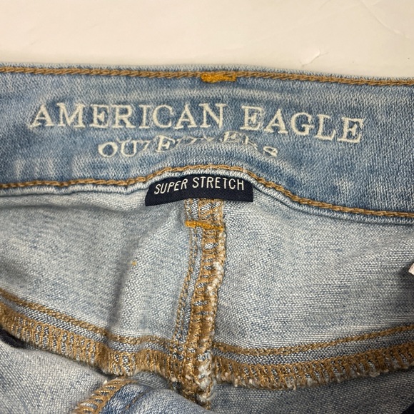 EUC American Eagle High Rise Shorts Distressed 00 - Picture 6 of 12